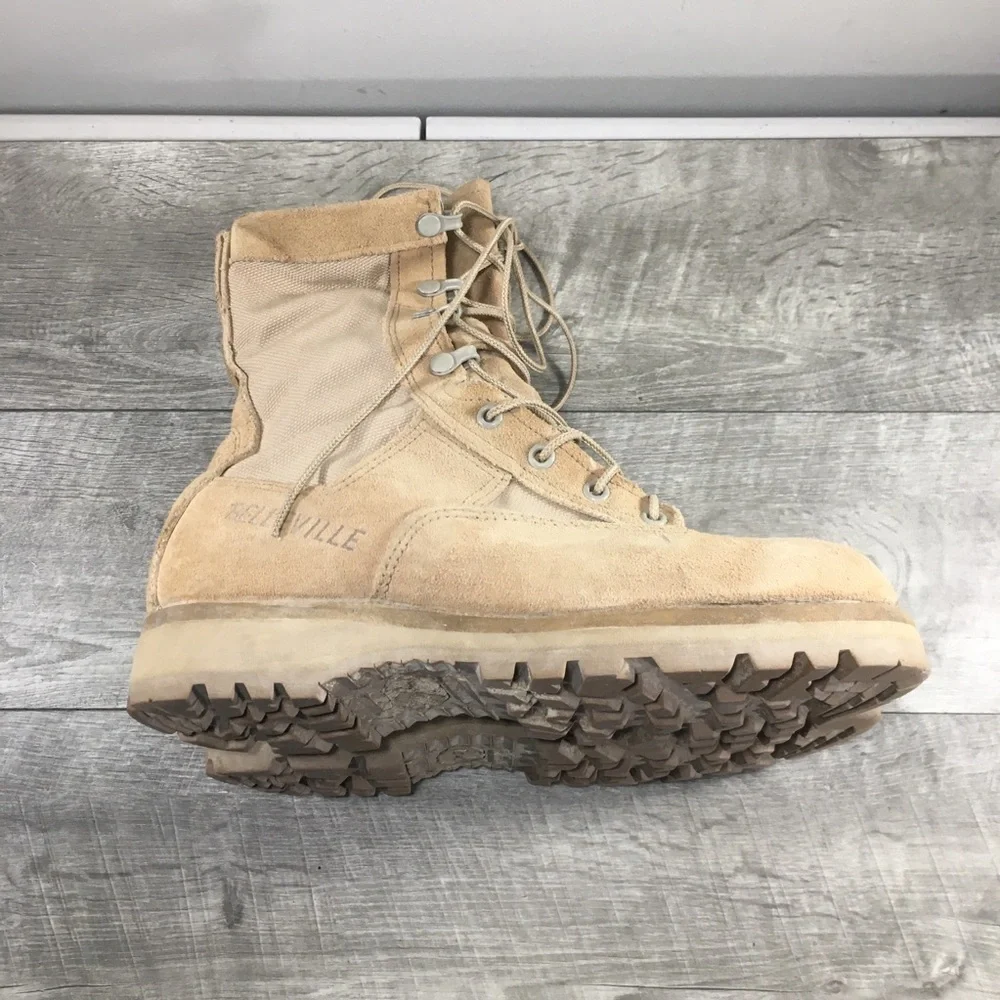Mens Belleville Gore-Tex Tactical Combat Flight Leather Military Boots Size 7.5